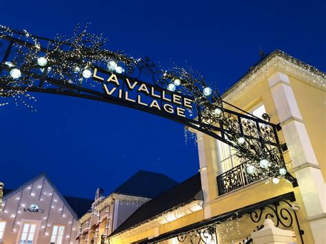 When La Vallée Village, a Luxury Shopping Outlet .